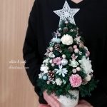 【レッスンレポ】本物のスギで作る来年も飾れる 　卓上クリスマスツリー作り